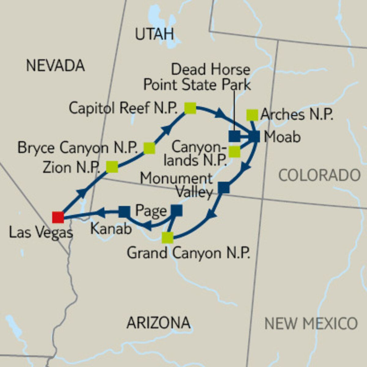 Canyon Adventure – Dein unvergesslicher Roadtrip durch den Wilden Westen