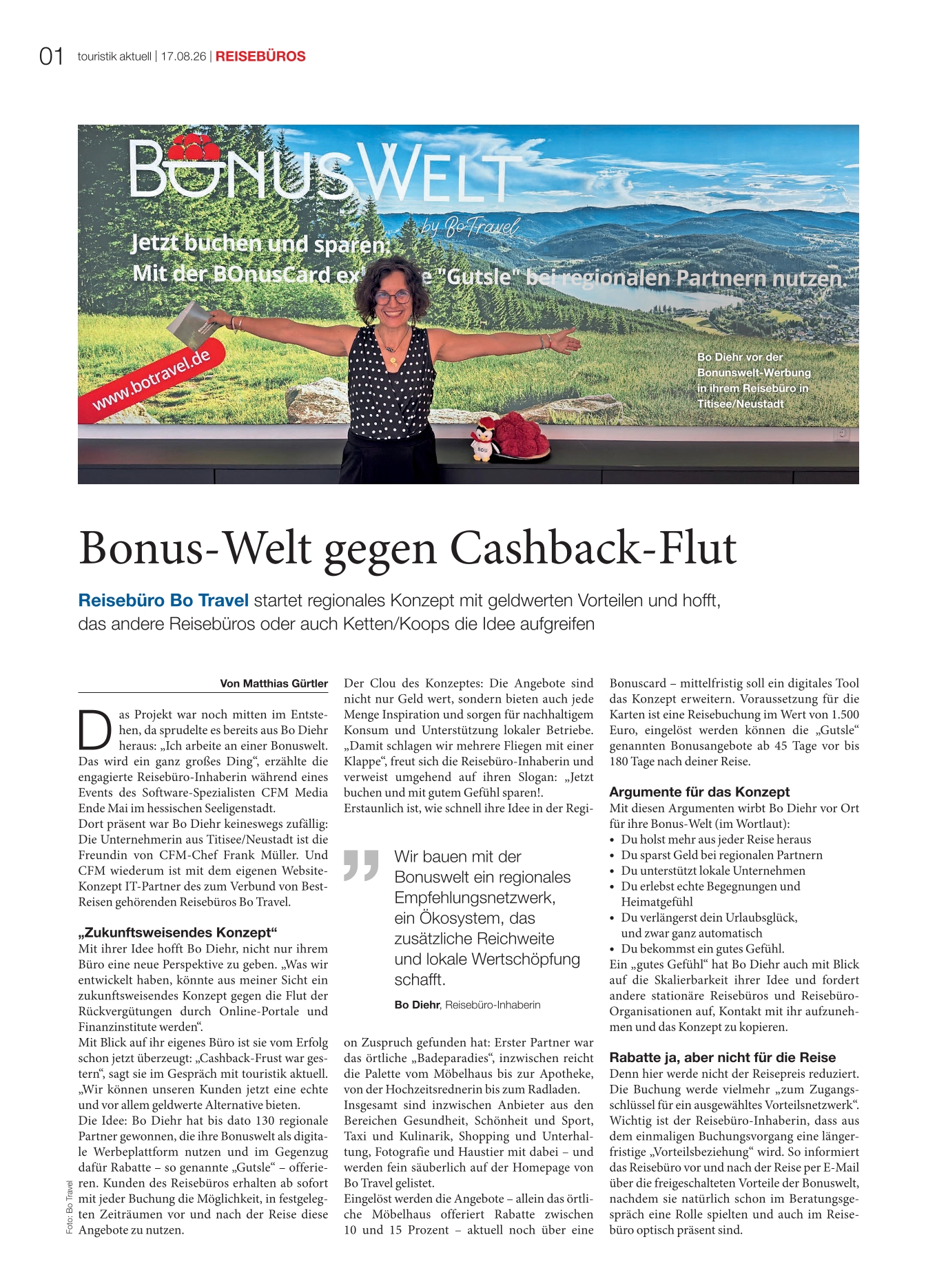 Touristik Aktuell Best Tagung Rückblick BOnusWelt BoTravel