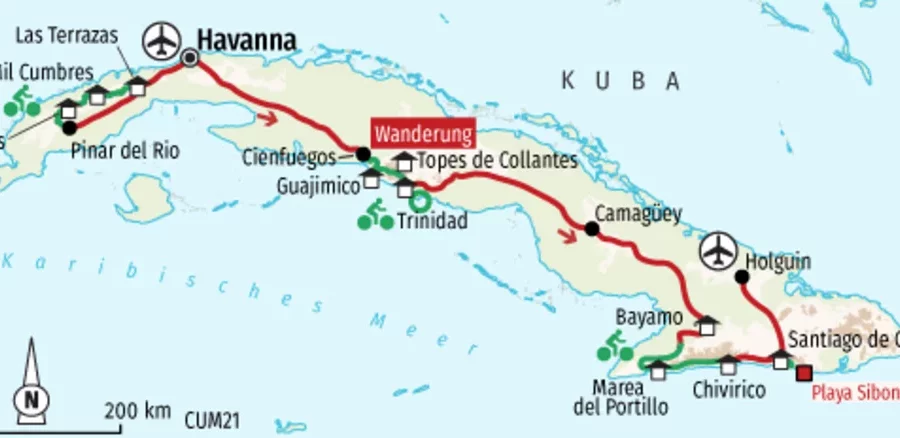 Radreise Kuba